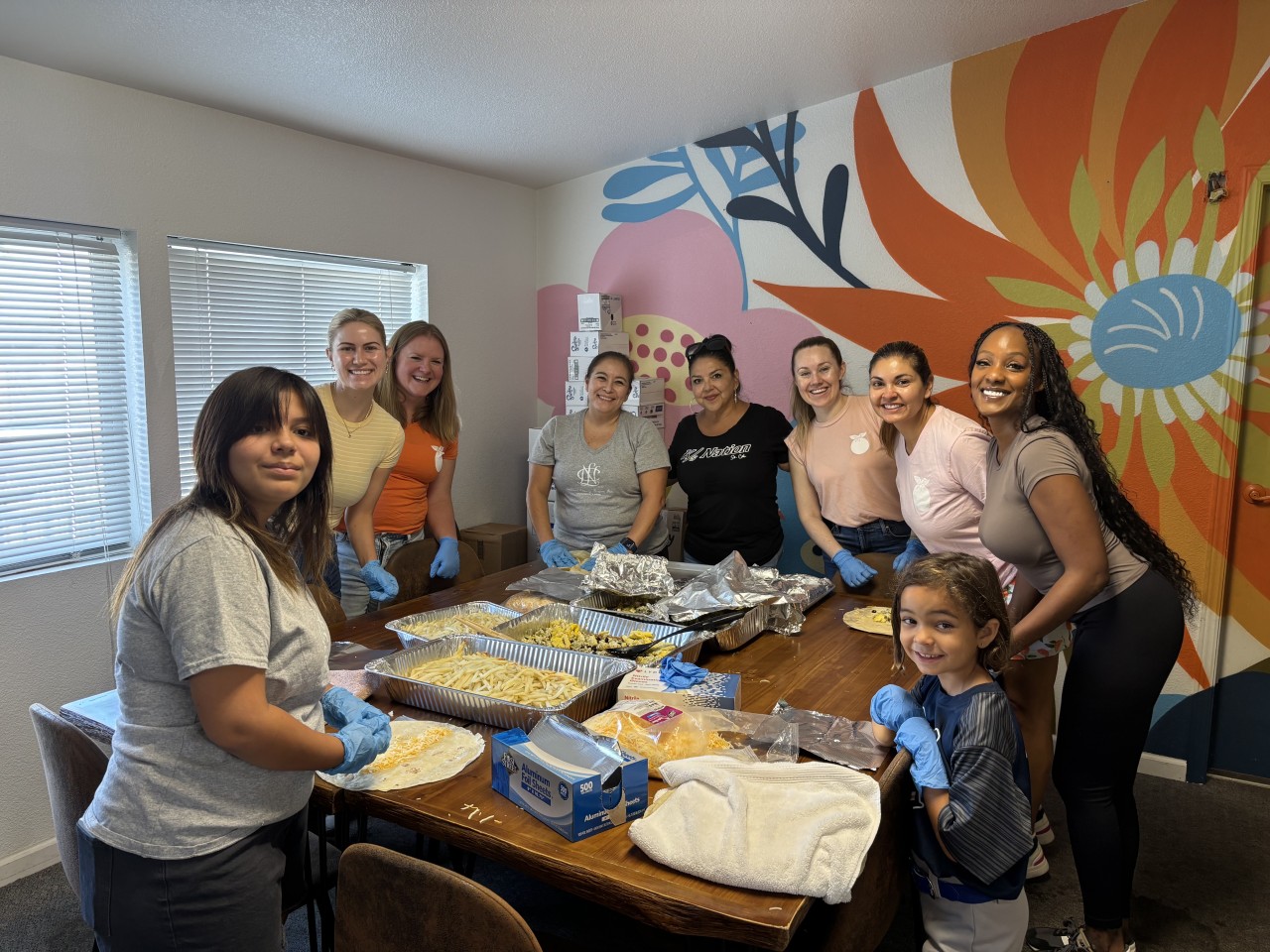The Hub Making Burritos 2025